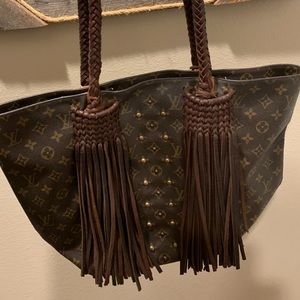 Authentic Louis Vuitton tote from vintage boho